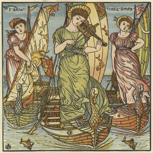 Üç Gemi Gördüm by Walter Crane